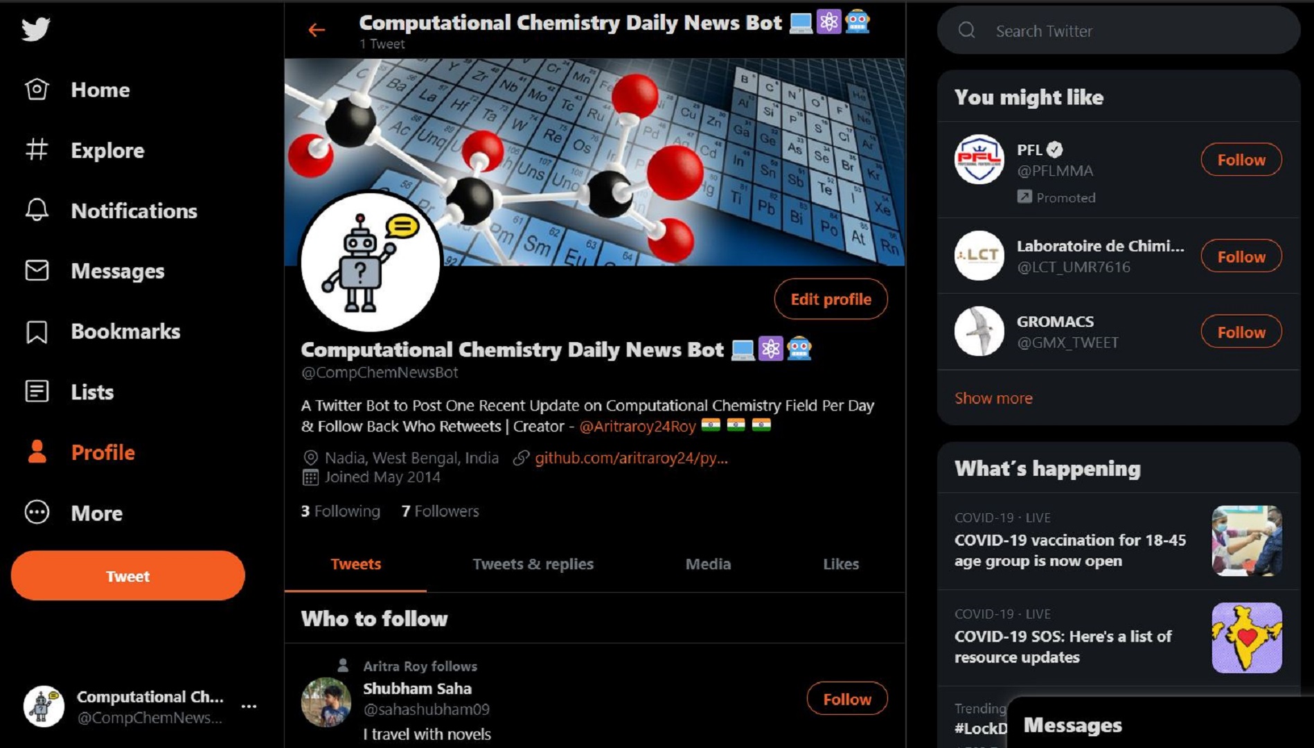CompChemNews Bot