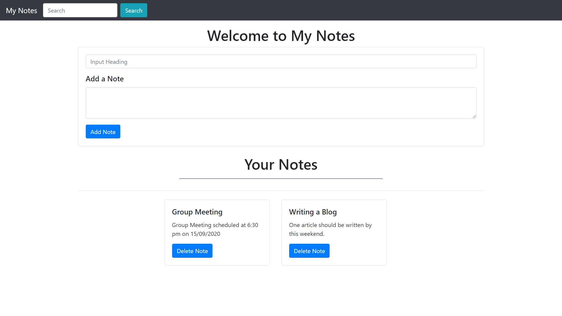 JS Notebook